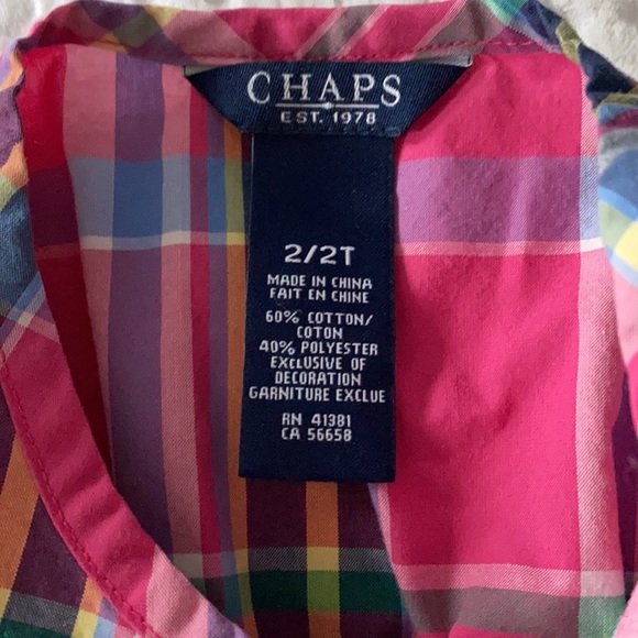 2T Chaps Top - Picture 2 of 2